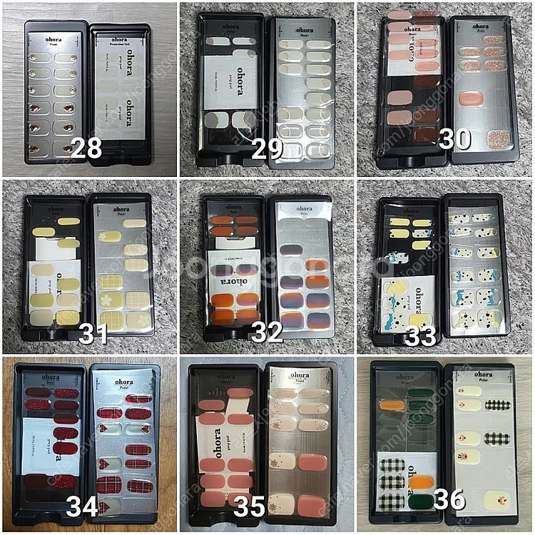 오호라 데싱디바 젤네일 젤페디 중고상품 판매해요--3