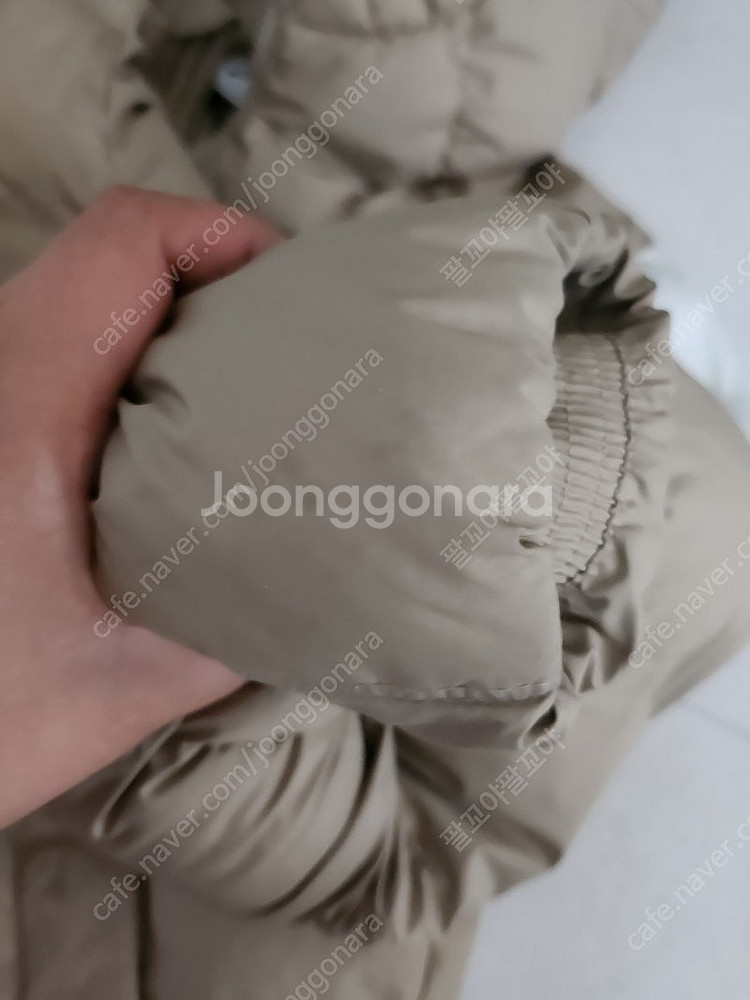 나이키 쥬니어 패딩 후드 집업 라지 사이즈--5