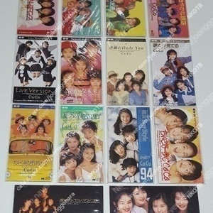 추억의 일본 걸그룹 CoCo 올 싱글 CD 40장 Collection (솔로 포함 전부 다 있음) + 사진집 21권