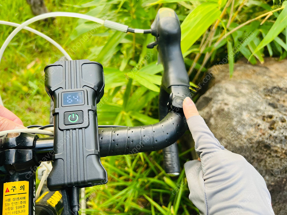 C타입 12구 자전거라이트(잔량확인가능) 이미지