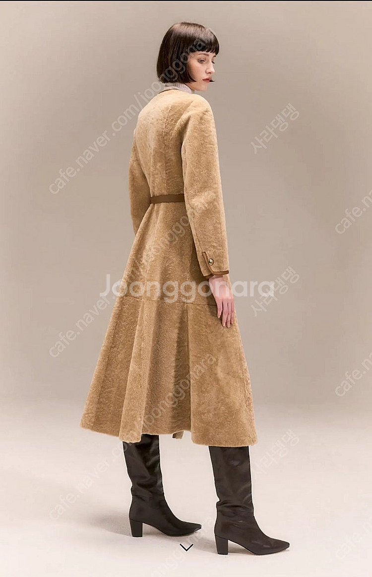 오브제 무스탕 새상품 절반가로 에눌--1