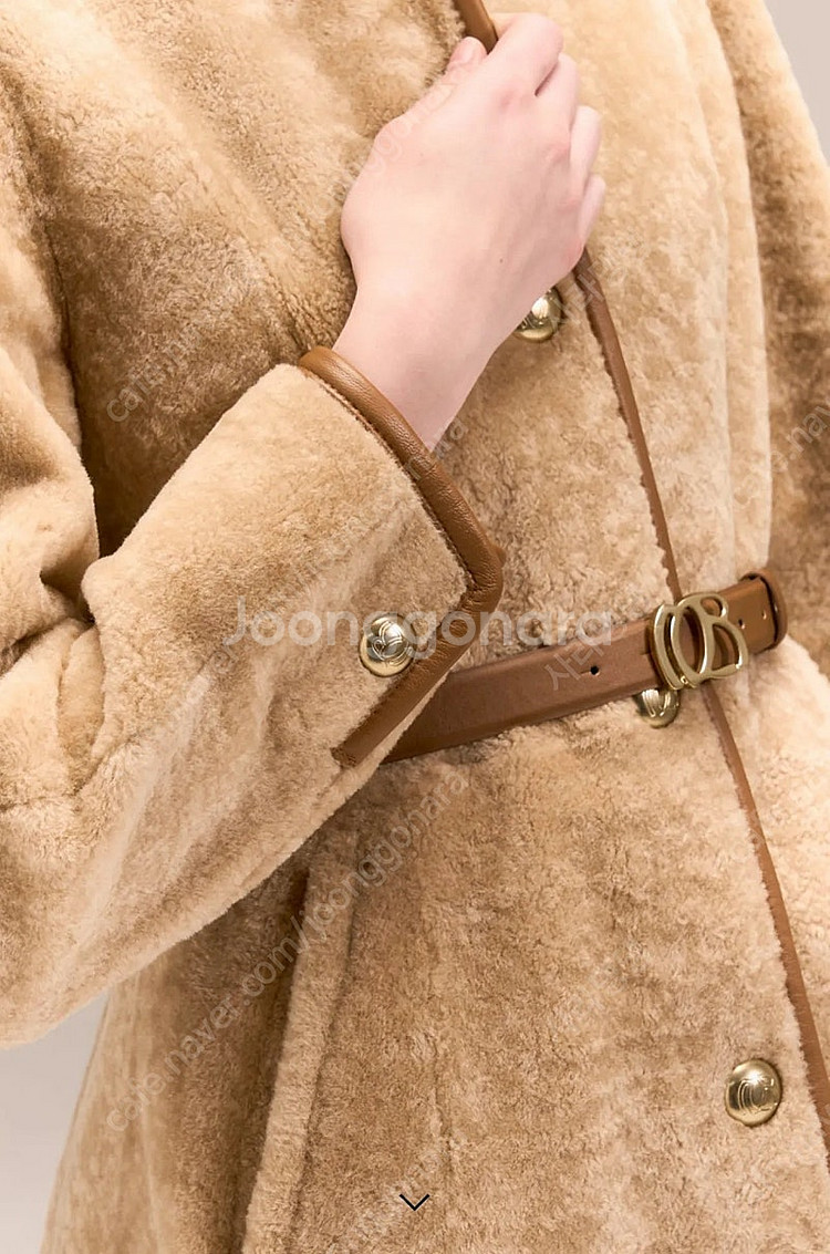 오브제 무스탕 새상품 절반가로 에눌--3