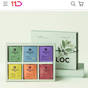 (반값으로떨이판매)오설록 티 베리에이션 30 선물세트 6종x5입 총 30입 새것 반값 판매합니다~