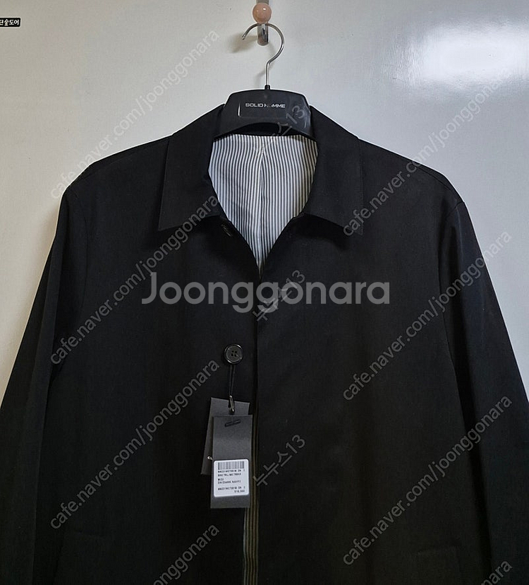 클럽모나코 다크네이비 맥코트 판매합니다--1