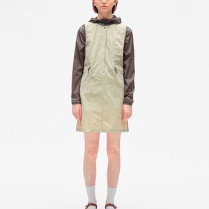 썬러브 원피스 Cargo Nylon Zip Dress