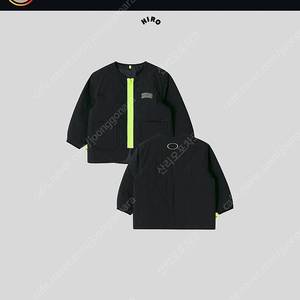 히로 블랭크 퀼팅 자켓 블랙 160