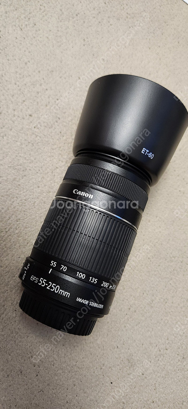 캐논 EF-S 55-250mm IS ii 렌즈 팝니다--0