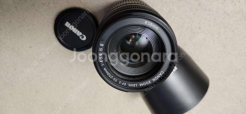 캐논 EF-S 55-250mm IS ii 렌즈 팝니다--5