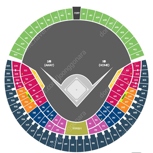 9월 6일 토 잠실 LG VS 두산 3루 레드석 2연석~4연석 판매가능
