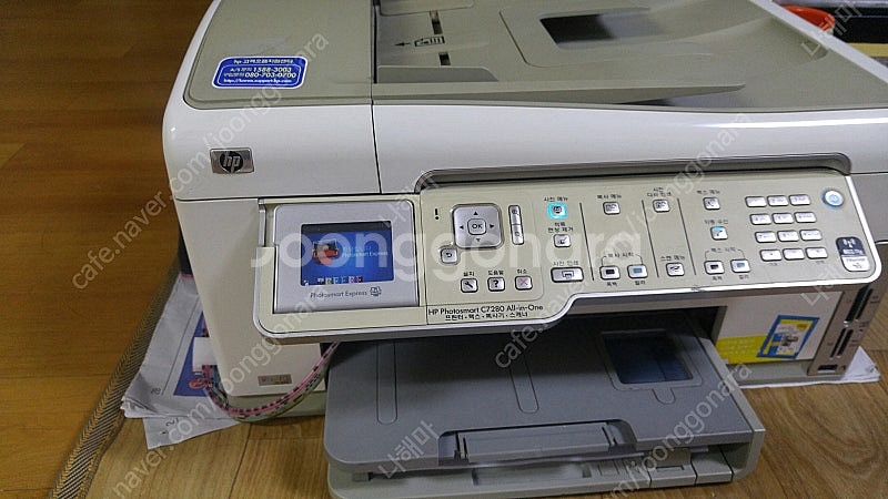hp c7280 무한잉크 포토 복합기--0