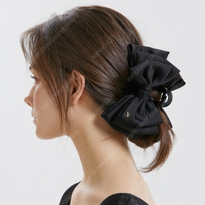 장폴클라리쎄 3단리본 집게핀