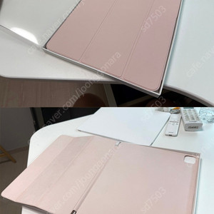애플 정품 스마트 폴리오 12.9 케이스 색상 핑크샌드 판매합니다 아이패드 프로 3-6세대 호환