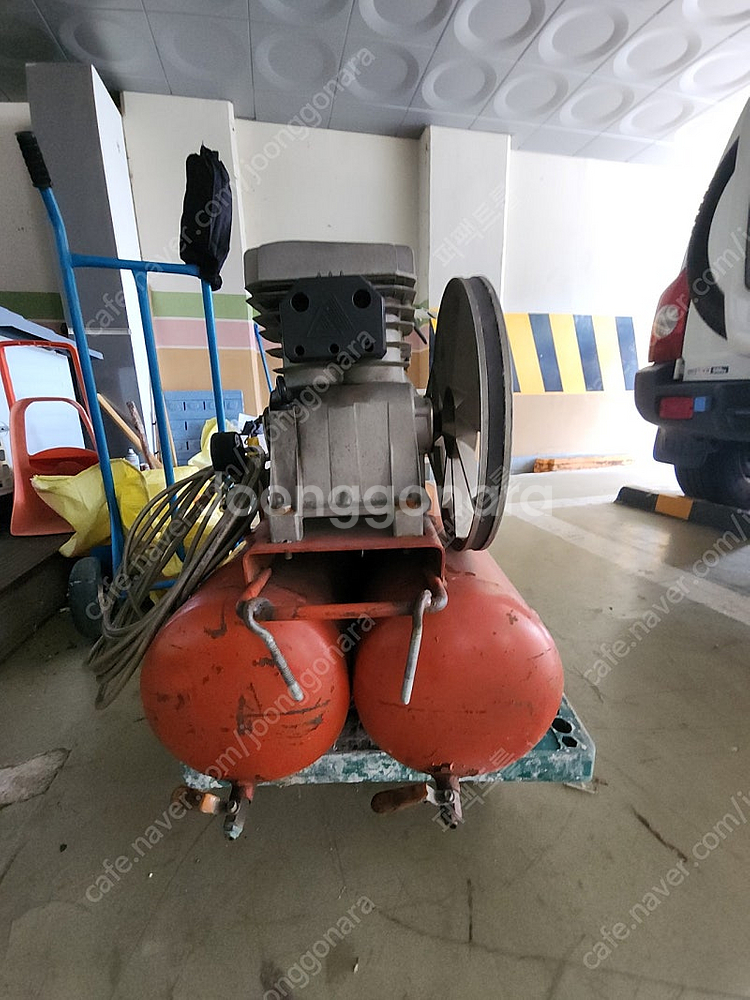 로빈 5마력 엔진콤프레샤--1