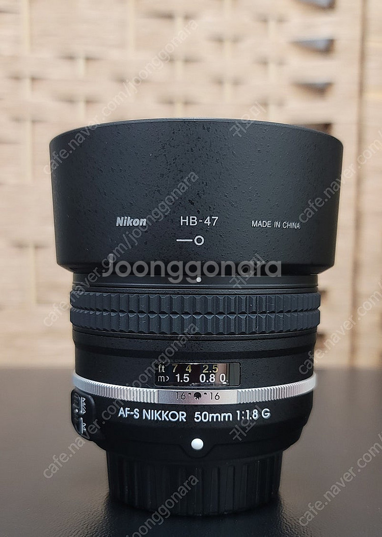 니콘/정품 af-s 50mm f1.8g se--1