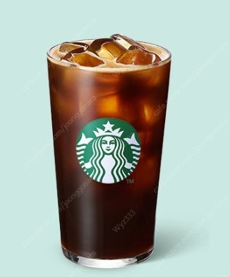 스타벅스 아이스 까페 아메리카노T 1장 3600원--0