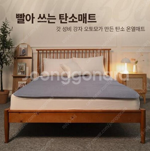 오토모 전국민 빨아쓰는 탄소매트 더블 전기매트--1