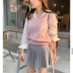 모던로브 상의조끼+치마세트판매