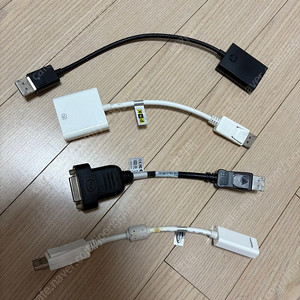 모니터변환케이블, (dp to hdmi, dvi...)