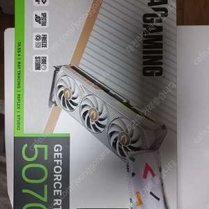 [대전] RTX 5070TI 솔리드 CORE OC 화이트 판매합니다.