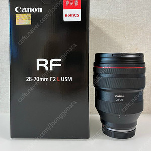 신동급 캐논 RF 28-70mm F2 L USM 왕계륵 판매합니다.
