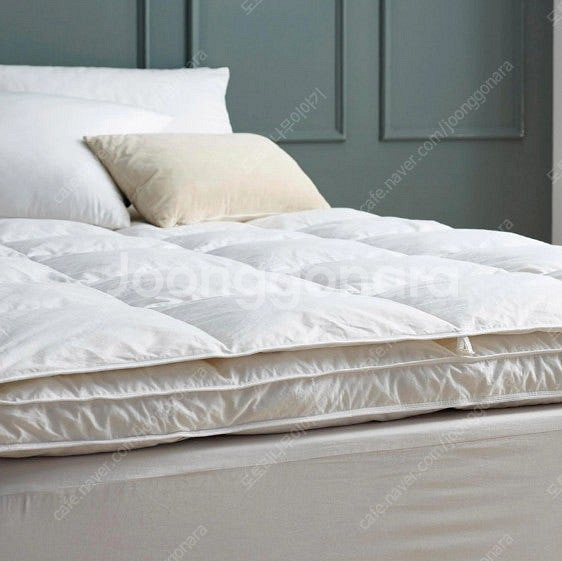 에이프릴앳홈 분리형 구스 다운 토퍼퀸 150X200--0