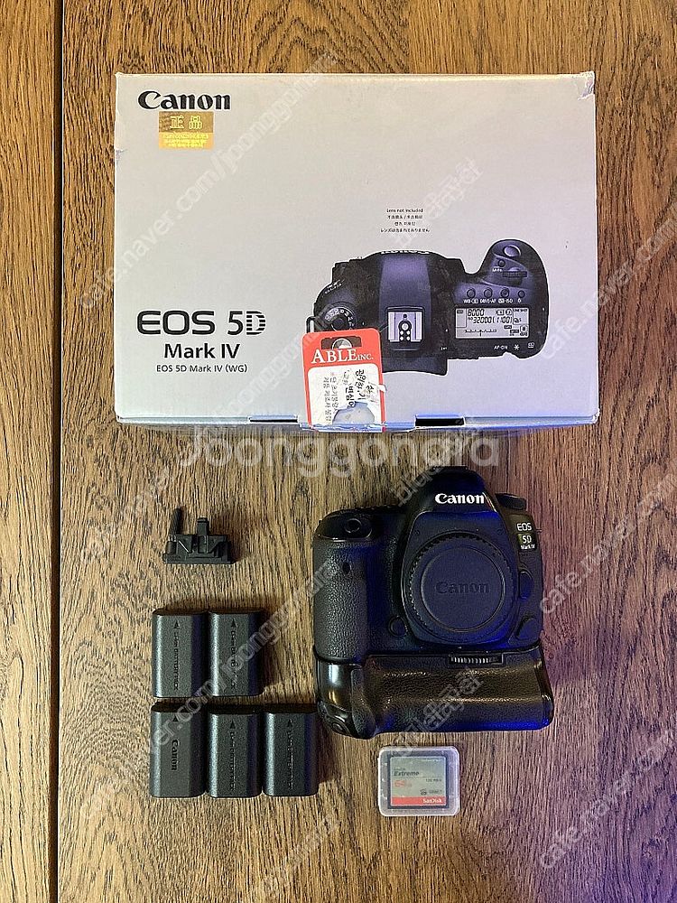 캐논 Canon 5dmark4 오막포+세로그립+배터리5...--0
