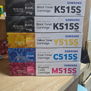 삼성정품토너 CLT-515S 4색한세트+검정색
