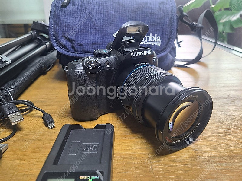 삼성 NX10 카메라 풀셑 상태 초극상 가방 삼각대 포...--1