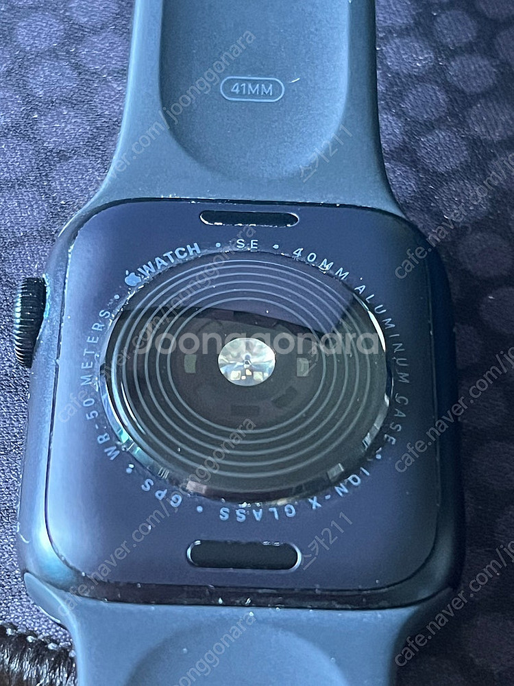애플워치SE2 40mm gps 미드나이트--2