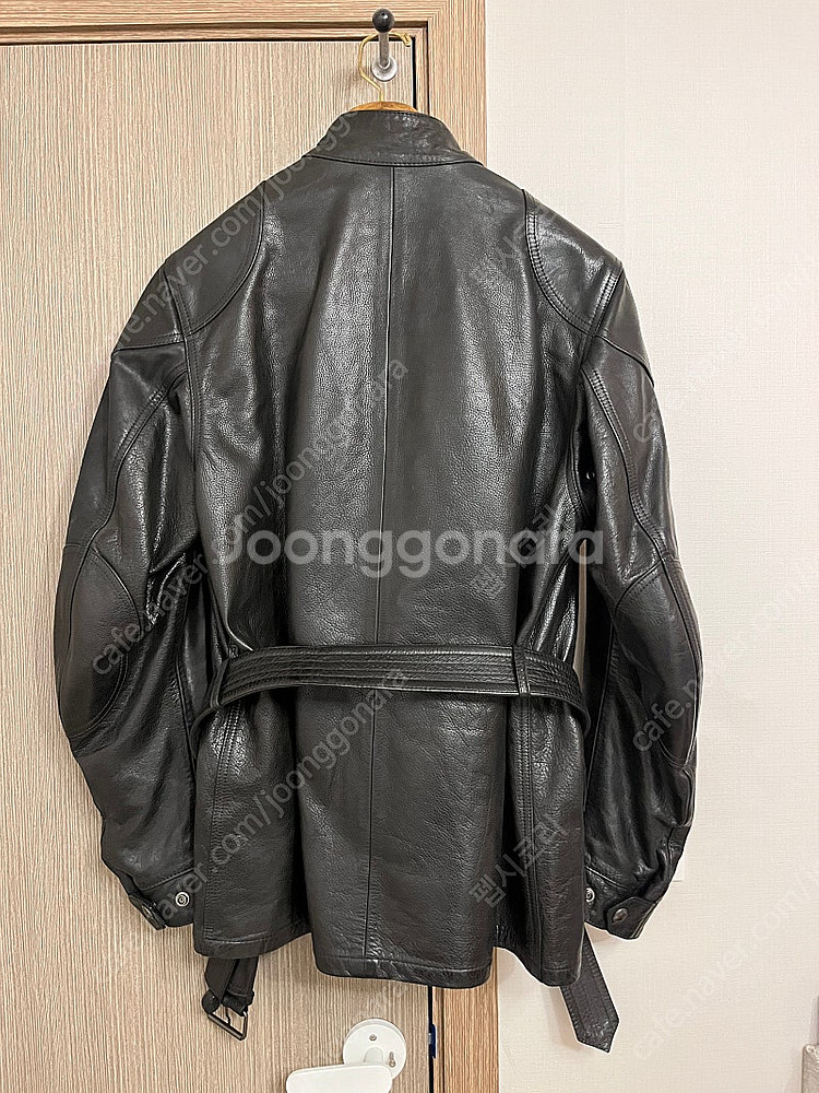벨스타프 트라이얼마스터 모터사이클 레더자켓 엔틱블랙 빅...--8