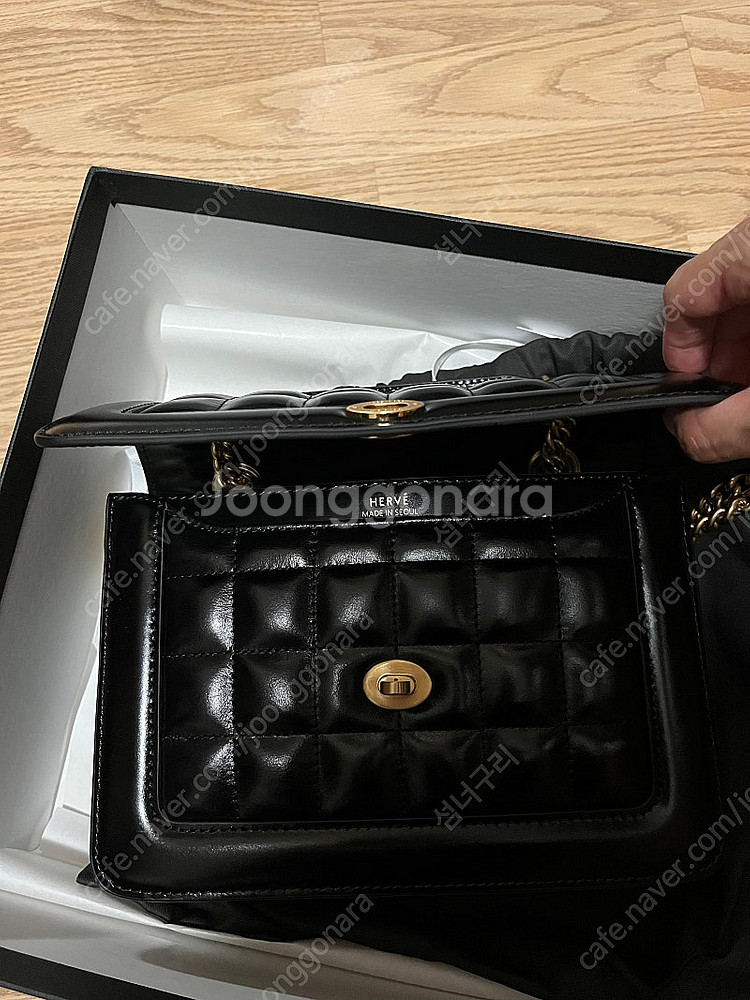 택포/ 미착용 에르베 Herve damier bag 숄...--2