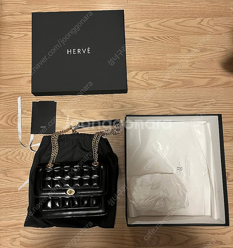 택포/ 미착용 에르베 Herve damier bag 숄...--5