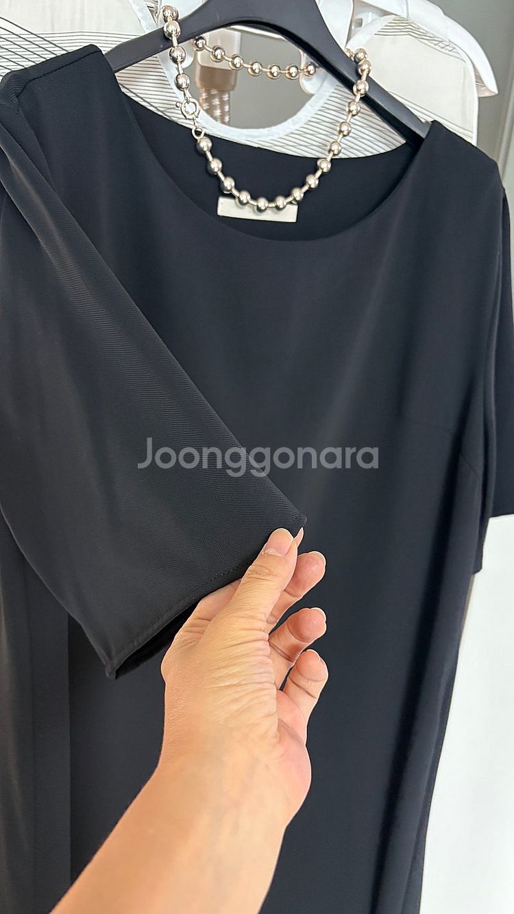 비비엔떼 크롭 데님 쟈켓, 드마르 루즈핏 링클프리 원피...--7