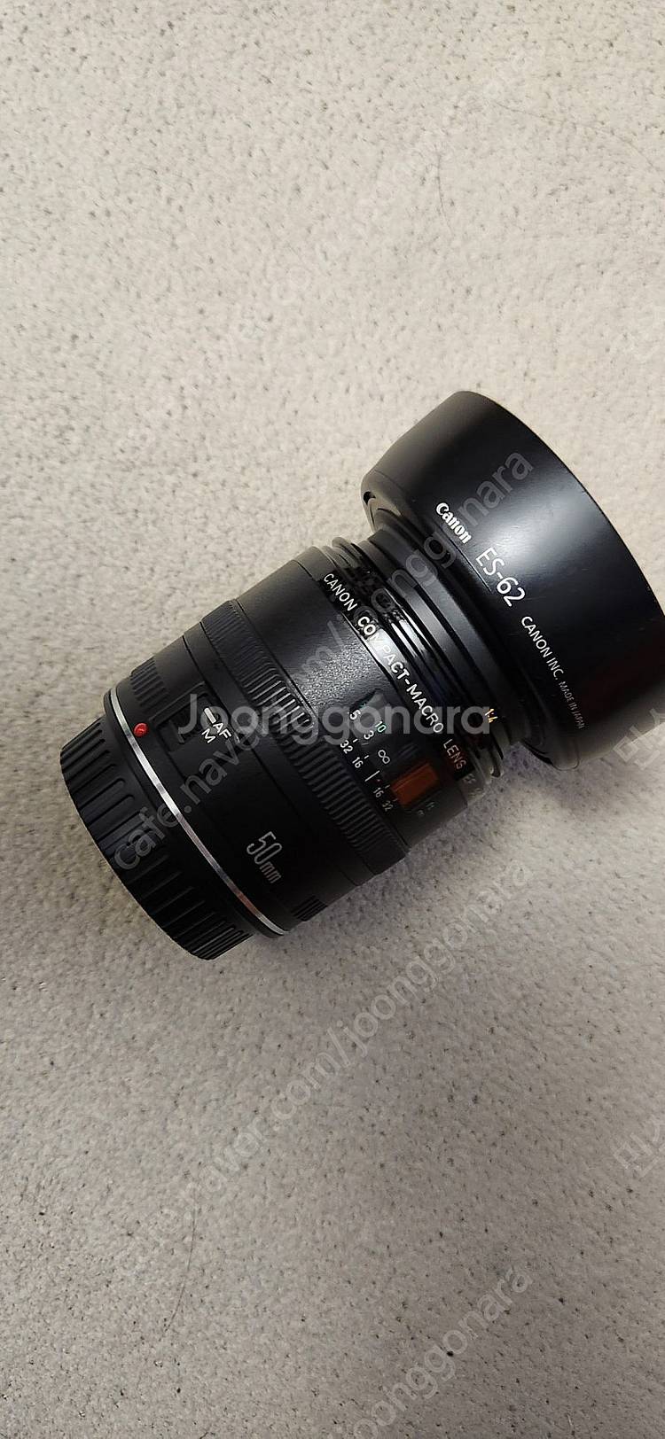 캐논 EF 50mm f2.5 MACRO 렌즈 팝니다.--0