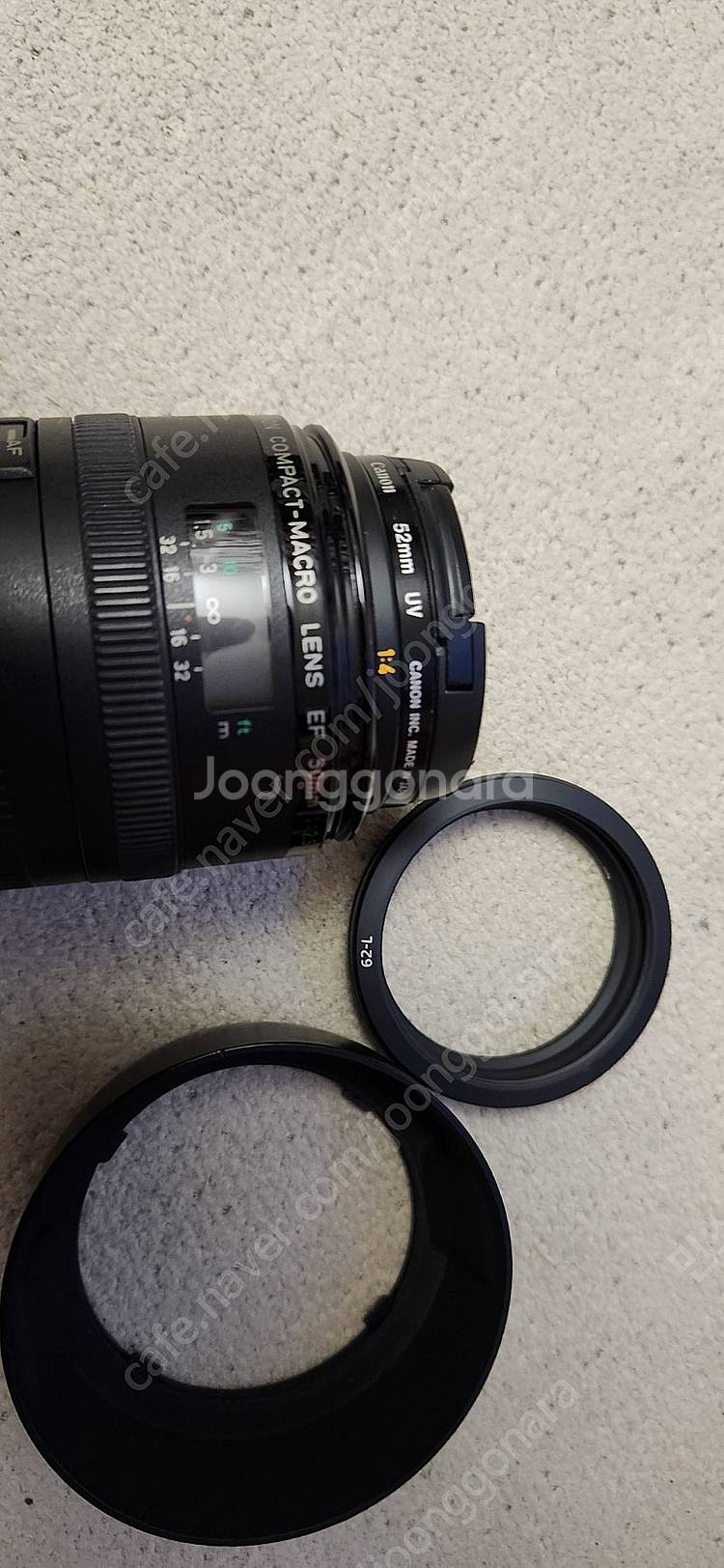캐논 EF 50mm f2.5 MACRO 렌즈 팝니다.--1