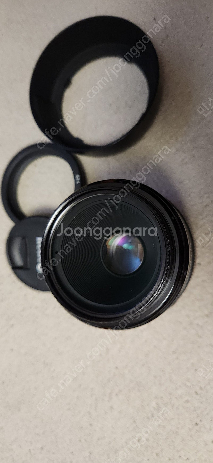캐논 EF 50mm f2.5 MACRO 렌즈 팝니다.--2