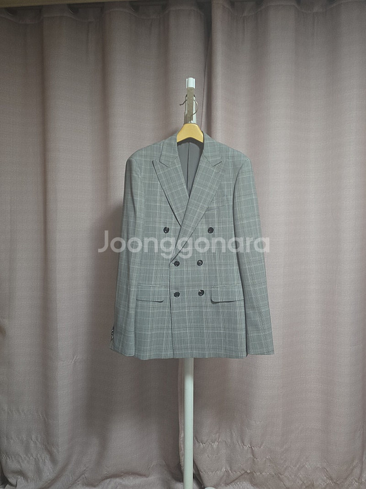 (L) DAKS 남성 체크 재킷 / 마이 (2023)--0