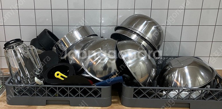 베이킹용품 일괄처분 (베이킹볼, 1호 케이크틀 등)--0