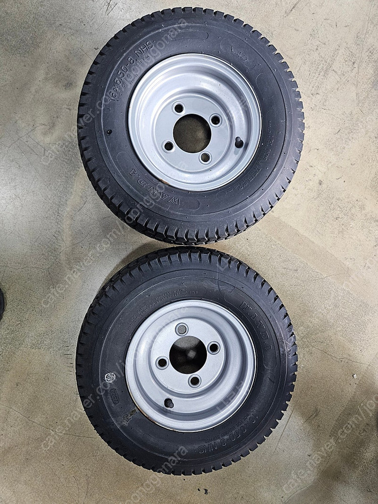 8인치 사발이 휠타이어 이미지