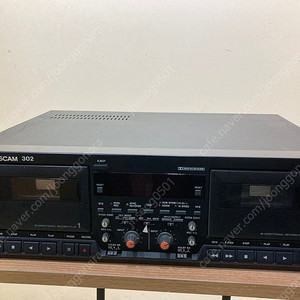 TASCAM 302 더블데크 카세트레코더