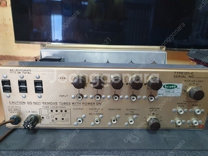 스코트 121-C 모노모노 프리앰프--7