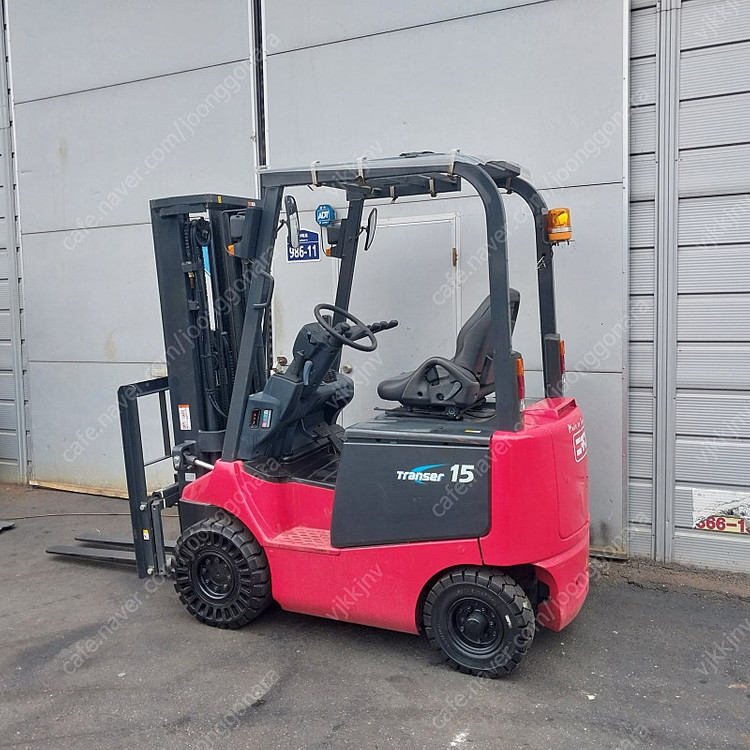 니찌유 전동지게차 1.5톤 싸이드쉬프트장착 3단4500MM 중고 FB15-77[신차수준] 이미지