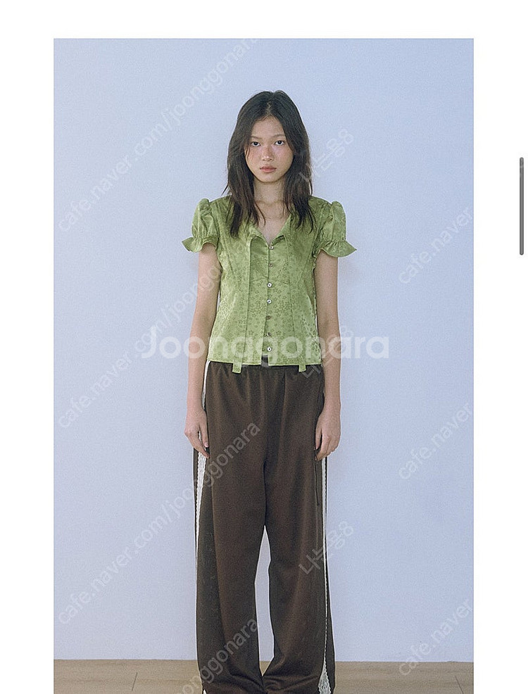 호쿠스포쿠스 타이블라우스 그린--0