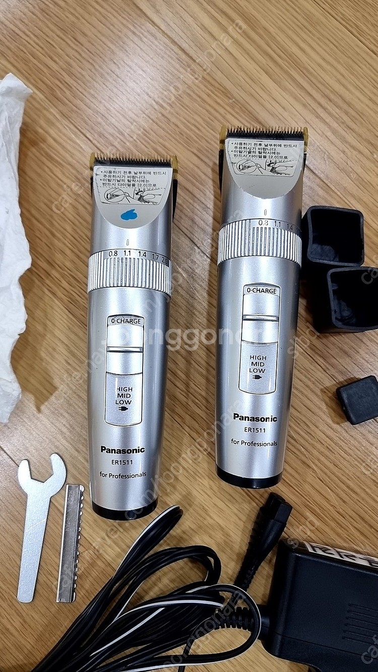 파나소닉 프로 바리깡 전문가용 이발기 2대 팝니다.(택...--0