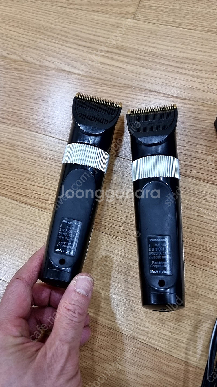 파나소닉 프로 바리깡 전문가용 이발기 2대 팝니다.(택...--1