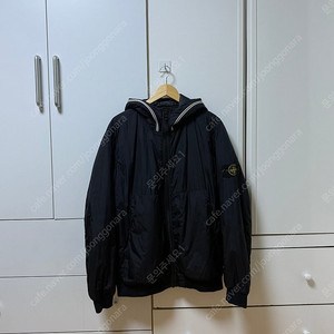 스톤아일랜드 크링클랩스 프리마로프트 후드 바람막이 자켓 XL사이즈