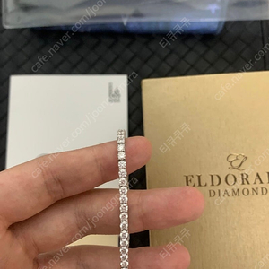 14k 랩다이아 테니스팔찌 판매합니다.