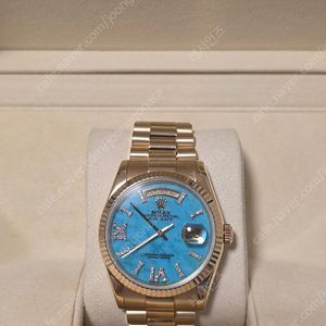 롤렉스 데이데이트 118238 36mm(터콰이즈) 팝니다