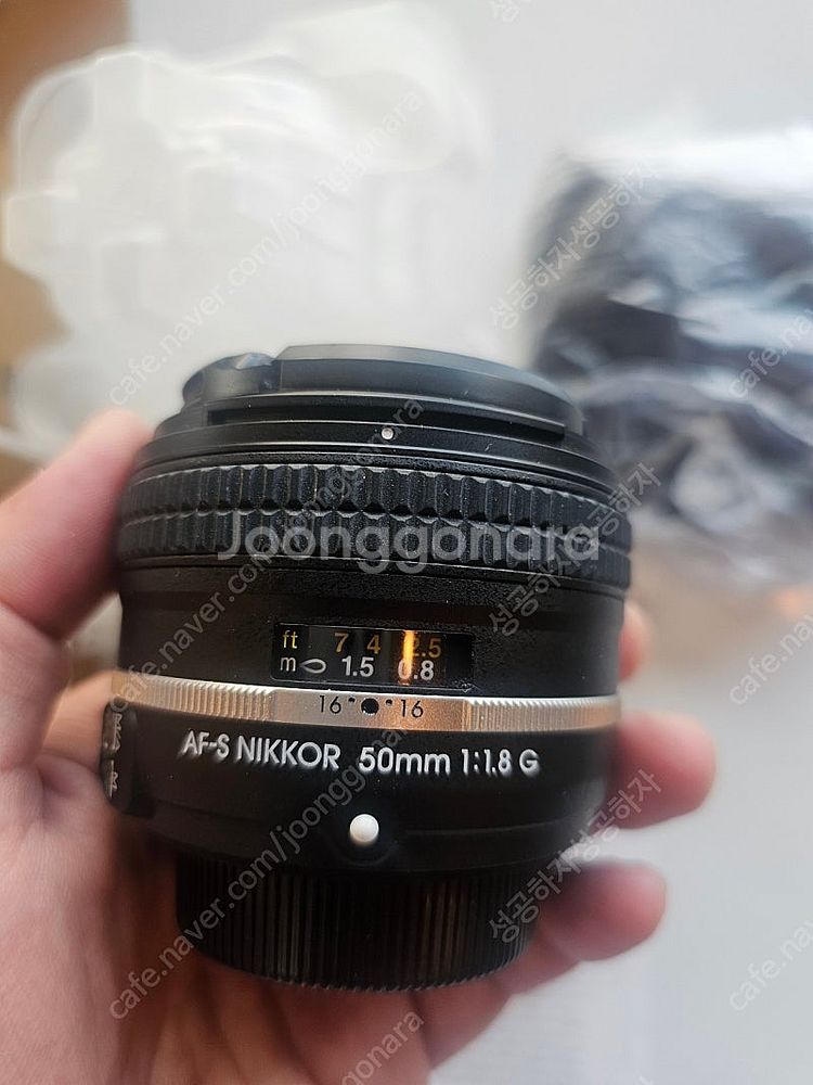 [극미]니콘 정품 AF-S 50mm F1.8G SE 렌...--5