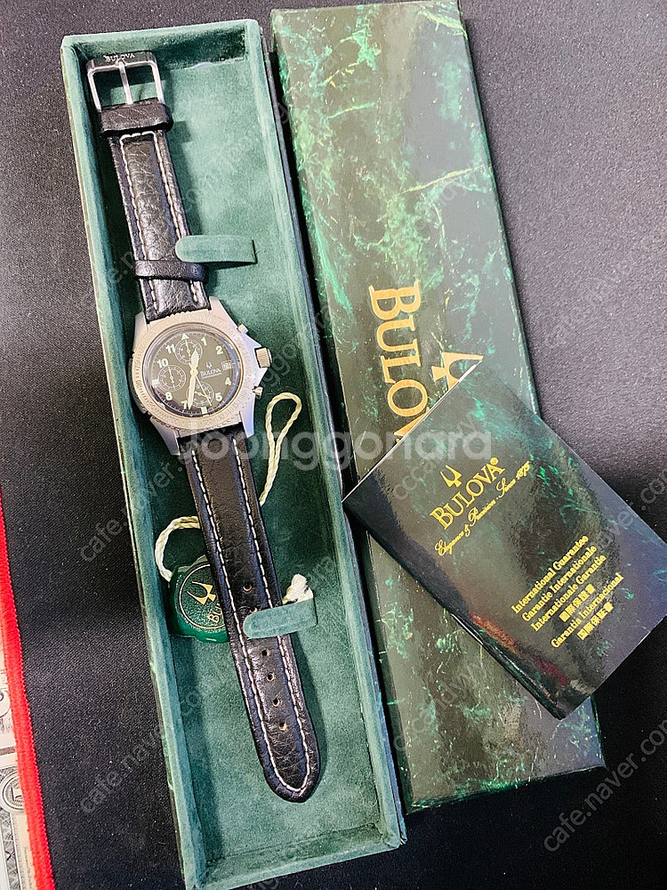 부로바 빈티지 크로노그래프 쿼츠--2